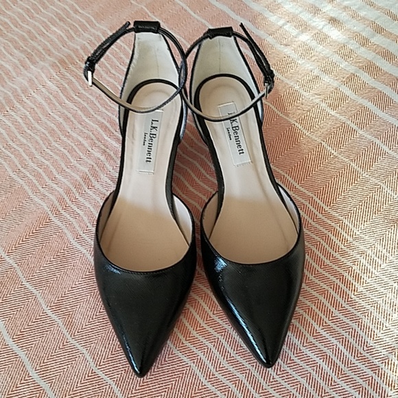 LK Shoes Lk London Wedge Ankle Strap